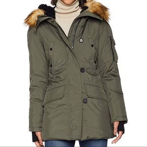 S13 Luxe Parka Green